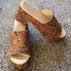 Beach by Matisse Terry Platform Heels